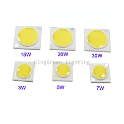 10X High quality AC220V ceramic cob led chip integrated LED driving technology AC COB 3~30W available