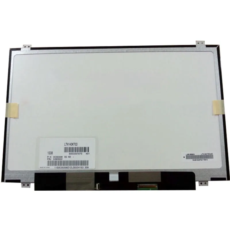 

14.0'' FOR Lenovo thinkpad T430 T430i T430S notebook relpacement display LTN140KT03 93P5685 04W3922 laptop lcd screen 1600*900