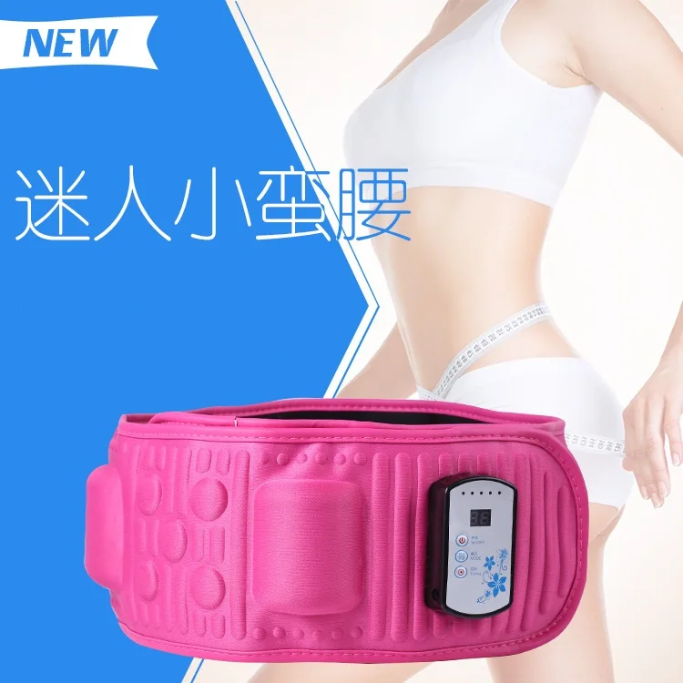 2017 New Arrival Infrared Therapy Apparatus Waist Trainer Multi-Points Heating Vibrating Massage Belt EMS Pulse Slim Belt