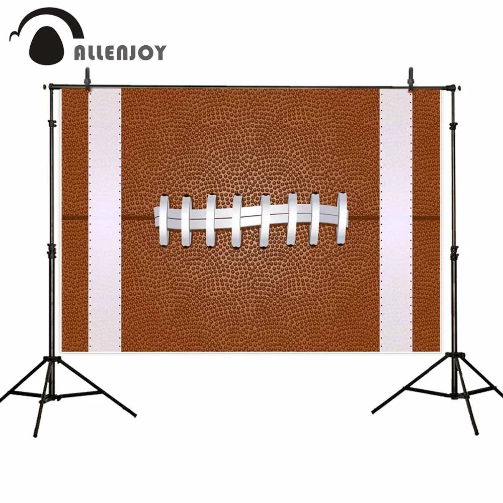 Allenjoy American football background sport ball party decor for photo studio backdrop photography photocall photobooth
