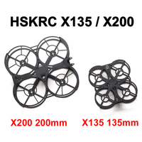 HSKRC Mini X135 135mm 3inch /  X200 200mm 5inch Carbon Fiber FPV Racing Quadcopter Frame Kit For FPV RC Drone