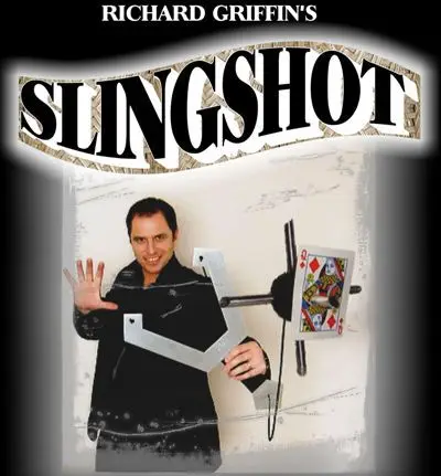 Slingshot By Richard Griffin Gimmick - Magic Tricks,Stage,Card,Props Comedy,Illusions,Mentalism,Professional Magician Toys