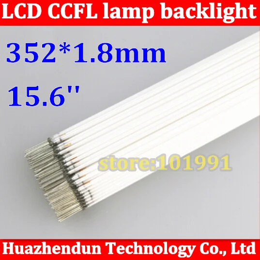 

100pcs/lot Free Shipping Supper Light CCFL 352mm/353 mm * 2.0mm/1.8mm For Laptop 15.6" 16:9 Wid LCD Backlight Lamp