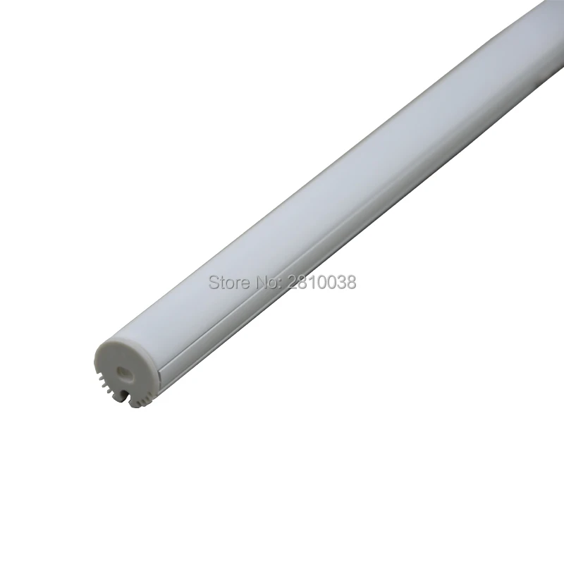 10 Sets/Lot Round type Anodized aluminium led extrusion profile AL6063 LED aluminum profile housing for pendant light(0.5M long)