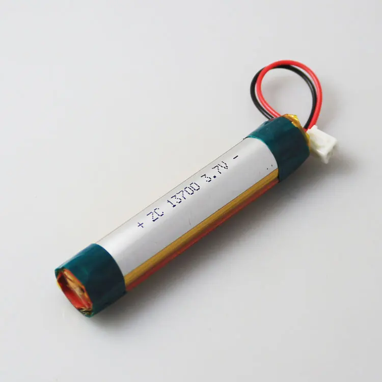 In the 1200mAh 13700 3.7V cylindrical polymer lithium battery protection board with miniature toys Rechargeable Li-ion Cell