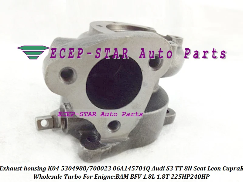 Exhaust Turbine housing K04 53049880023 5304-970-0023 5304-988-0023 5304 988 0023 5304 970 0023 06A145704QV 06A145704QX BAM 225H