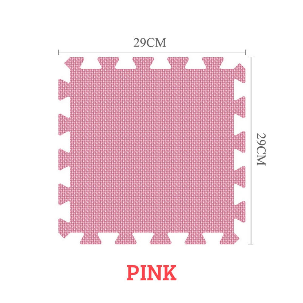 MQIAOHAM 1 pezzo 11,41 pollici * 11,41 pollici * 0,31 pollici Tappetino puzzle da gioco in schiuma EVA per bambini ad incastro