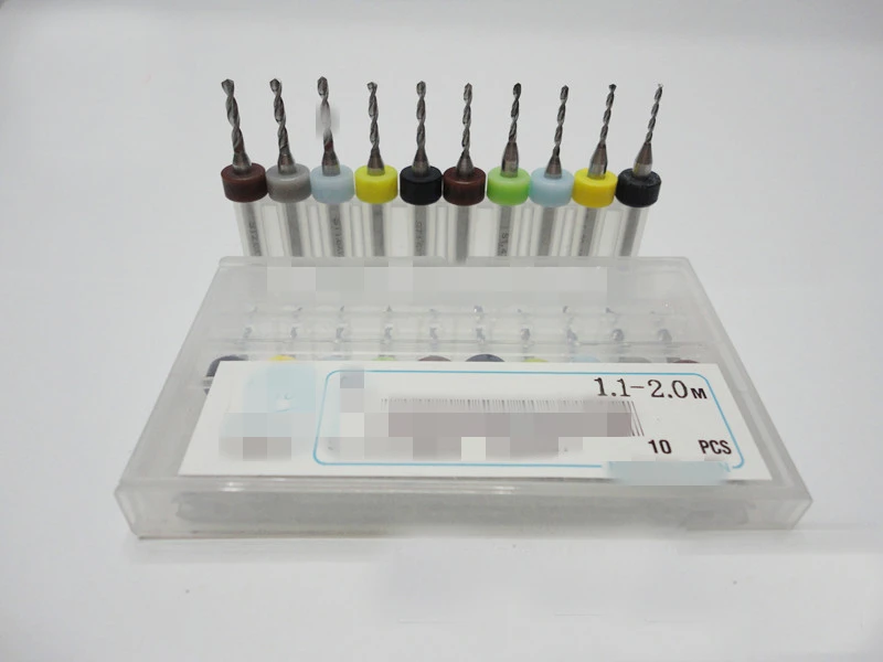 10pcs MINI PCB PCB Print Circuit Board เจาะ 0.1-1.0mm 0.3-1.2mm 1.1- 2.0 มม.0.6-1.5 มม.เพชรแกะสลัก SMT แม่พิมพ์ฮาร์ดแวร์