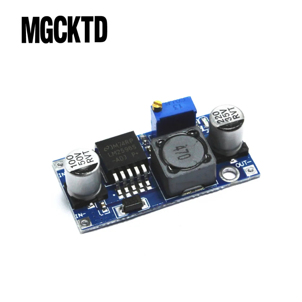 50PCS/LOT LM2596 LM2596S DC-DC 3-40V adjustable step-down power Supply module NEW ,High Quality