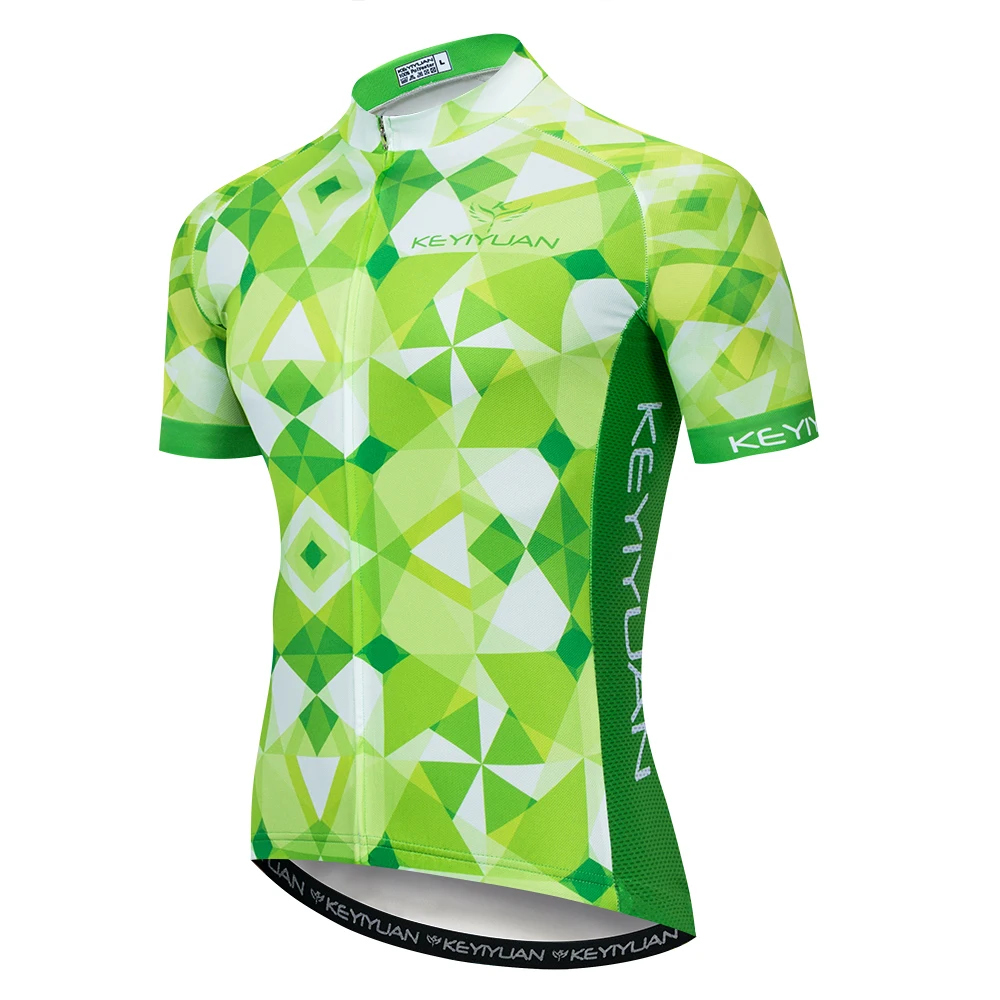 

2019 Keyiyuan Spring and Summer Quick-drying breathable road cycling bicycle equipment short-sleeved shirt