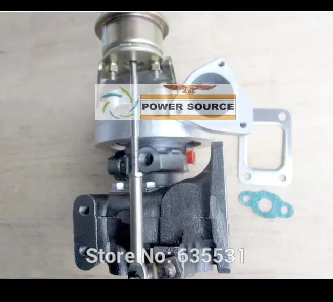 

Turbo Turbocharger T25 T28 T25T28 T25/28 For Nissan SR20DET S13 S14 S15 Engine Comp A/R 0.60 Turbine .86 T25 Flange Water Cooled