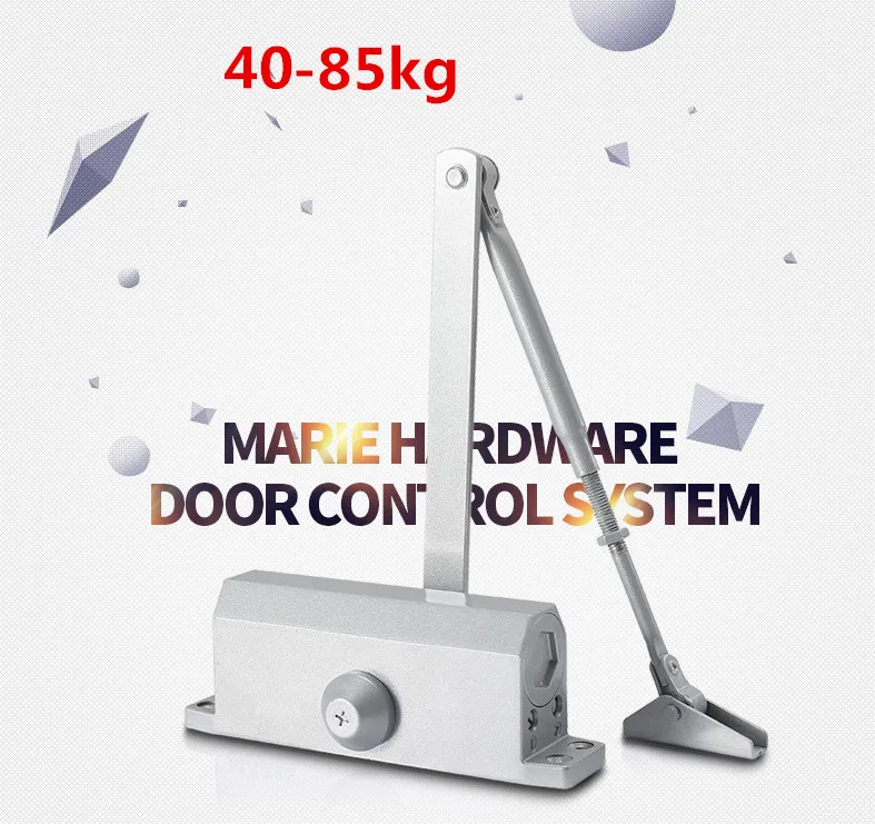 Fire door Hydraulic Buffer Door Closer,For 40kg-85kg door,strong and sturdy,adjustable Strength,protect fram, Door Hardware