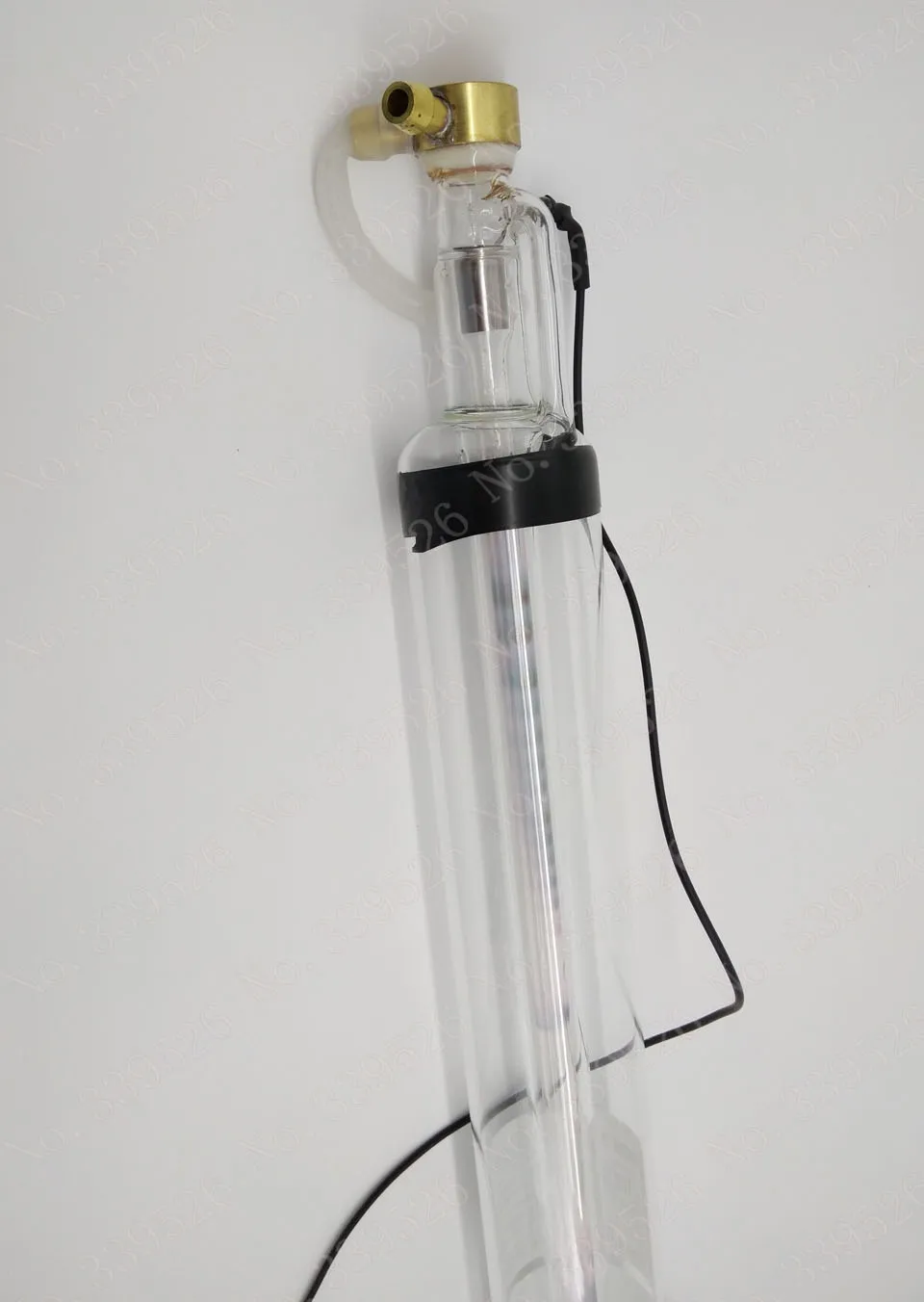 40 วัตต์ 800 มิลลิเมตร 50 มิลลิเมตรเส้นผ่าศูนย์กลาง co2 laser หลอดสำหรับ co2 เลเซอร์แกะสลักหรือเครื่องแสตมป์