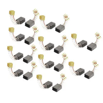 Electric Drill Motor Replacement Part Power Tool Carbon Brushes 20Pcs 12 x 8 x 5mm/0.4