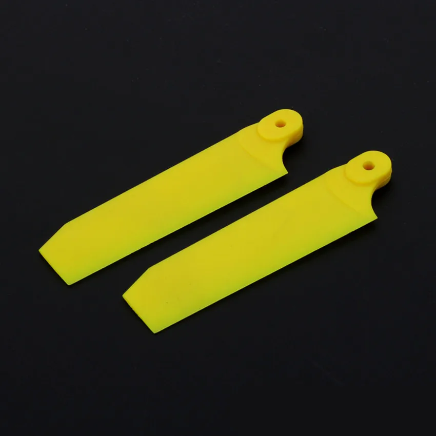 (2Pairs/Lot) ALZRC - Devil 75mm Tail Blade - Fluorescent Fit 380 420 500 Helicopter Parts