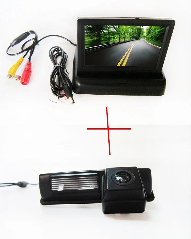 

Color CCD Car Rear View Camera for Toyota HARRIER / ALTEZZA / PICNIC / ECHO VERSO / CAMRY with 4.3 Inch foldable LCD TFT Monitor