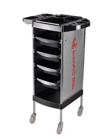 Hair salon tool cart beauty salon tool cart 6 floor barbershop cart.