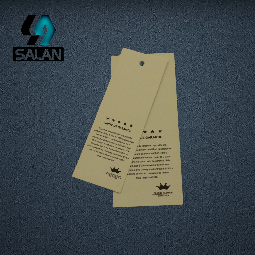 

Wholesale Customize Letters Logo in Font Hang tag Logo Garment Label with free string customized Hang tags GTGT023