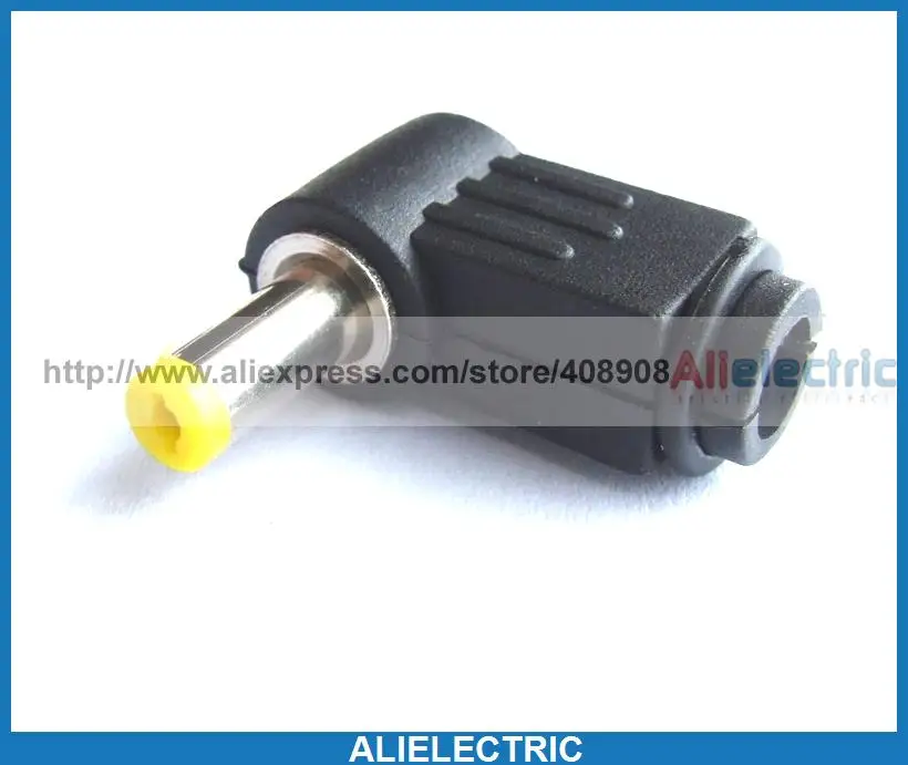 

100 Pcs 10mm x 4.0mm x 1.7mm DC Socket Right Angle Male DC Charger Power Plugs