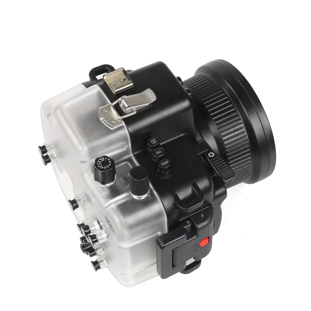 Camera Waterproof Housing Case for Canon EOS 750D Underwater 40m Photograpy Camera Accessory Diving Impermeable Protective Case