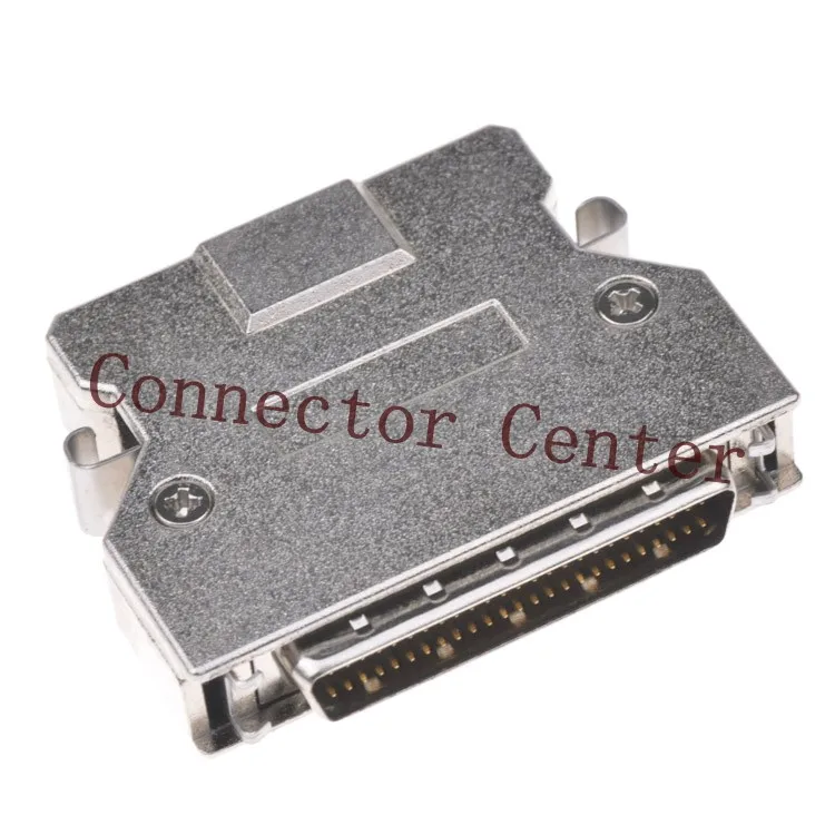 

SCSI HPDB DB Connector metal Hond 1.27mm 50Pin male Witch Spring Latch