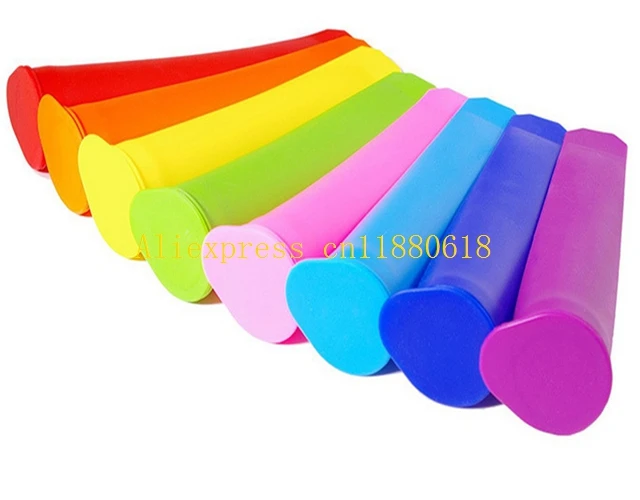 1000pcs/lot 15CM Ice Cream Mold Push Up Ice Cube DIY Mould Silicone Ice Tray Maker Tools