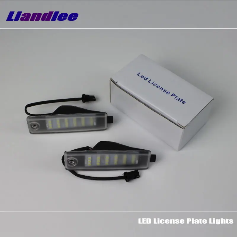 

Liandlee Car License Plate Lights For Toyota Highlander Kluger 2006-2014 Auto Number Frame Lamp Bulb LED Electronic Accessories