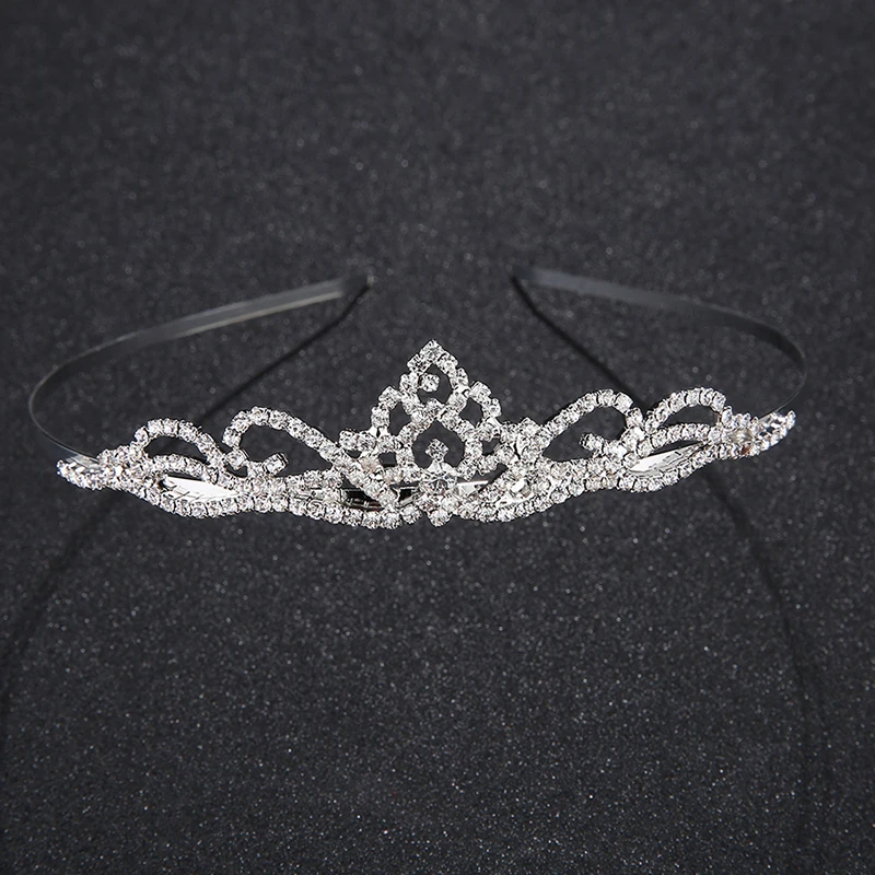 Miallo Tiara Headband for Wedding Leaves Crystal Crown Tiara Headdress for Women Fashion Bridal Hair Accessories Rim for Hair