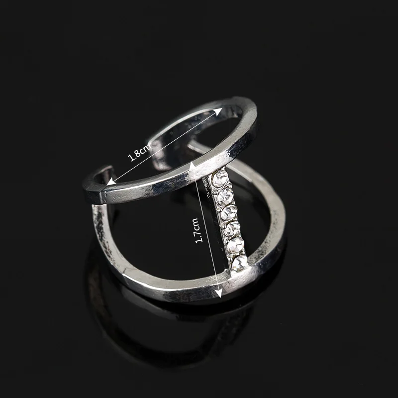 YFJEWE Fashion ring wedding rings women elegant party gathering prominent personality Ms. equipped with jewelry R009