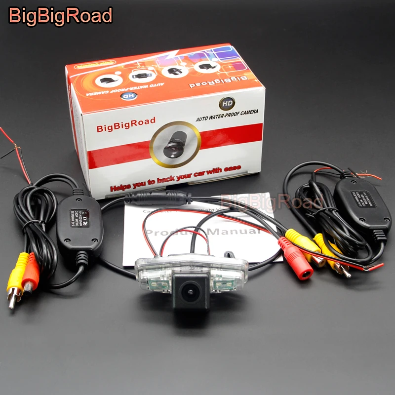 

BigBigRoad Car Rear View Camera For Honda Civic 2006~2011 / Reversing Back up Camera / Car Parking Camera / HD CCD Night Vision