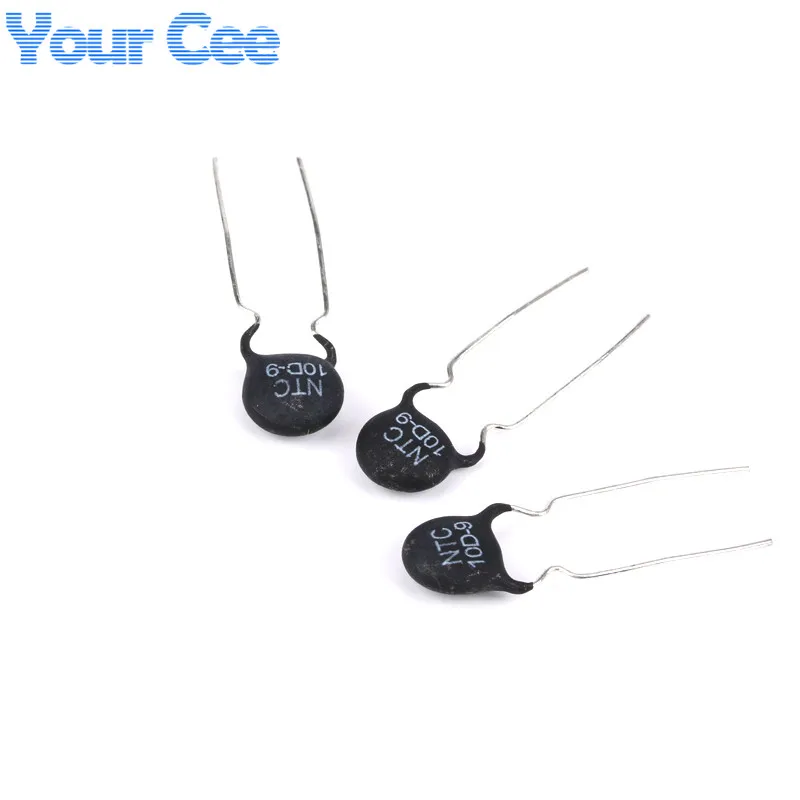 20pcs NTC Thermistor Resistor NTC 10D-9 10D-7 10D-5 10D-20 10D-15 10D-11 10D9 Thermal Resistance