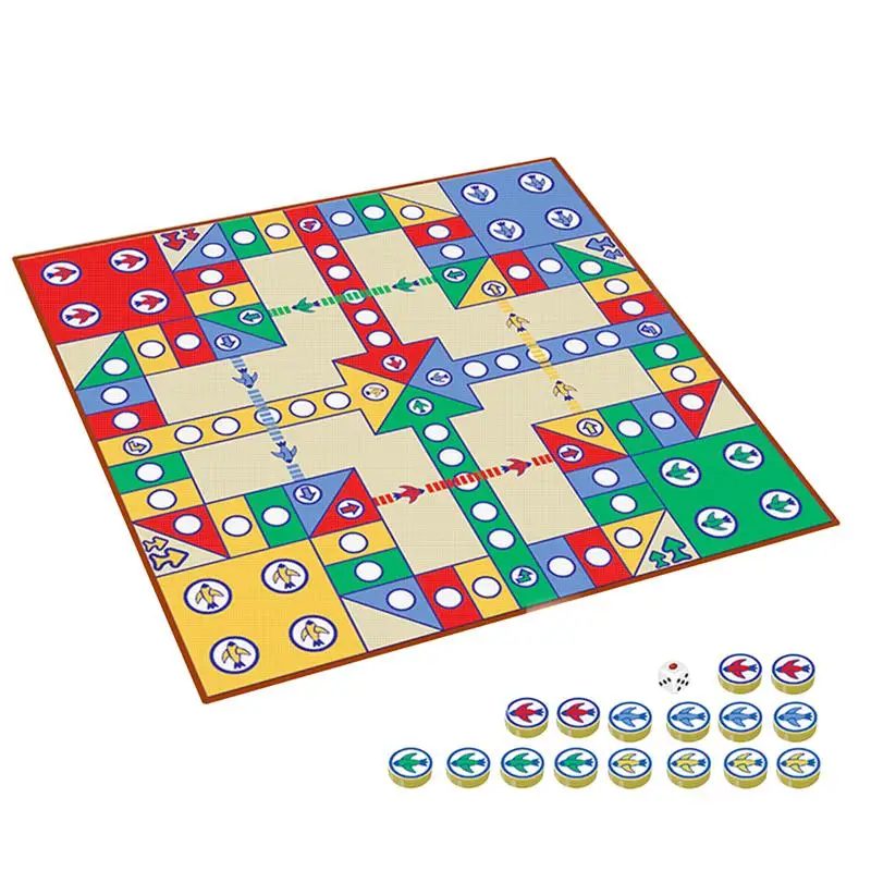 1 Set Toys Playmat Entertainment Aeroplane Travel Game Board Game Parent-Child Party Game for Children Kids