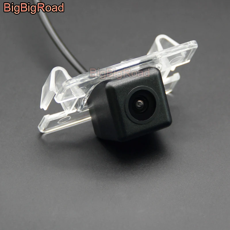 BigBigRoad Car Rear View CCD Parking Backup Camera For Mitsubishi Galant 2009 2010 2011 2012 Night Vision Waterproof