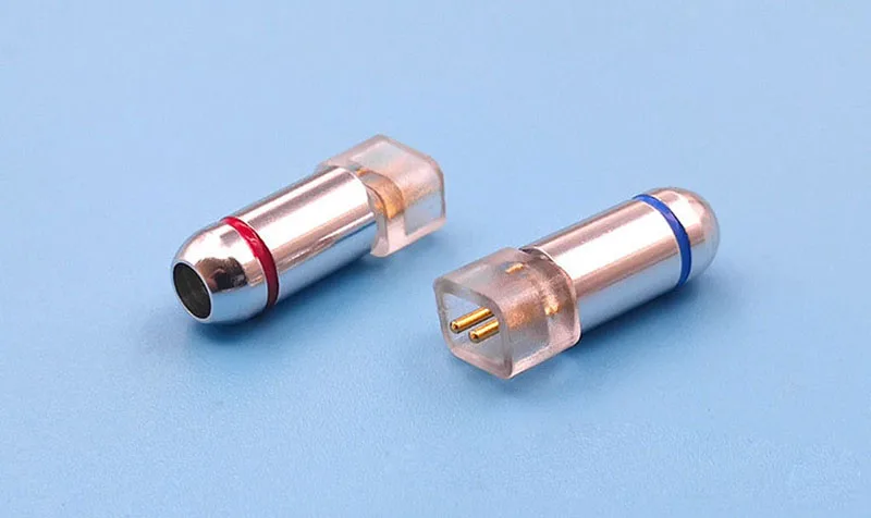 Красное и синее кольцо из сплава, 2 шт., 0,78 мм, наушники с позолоченным штифтом «сделай сам» для ue11pro, ue18pro, 10pro, 7pro, 4pro, UE5