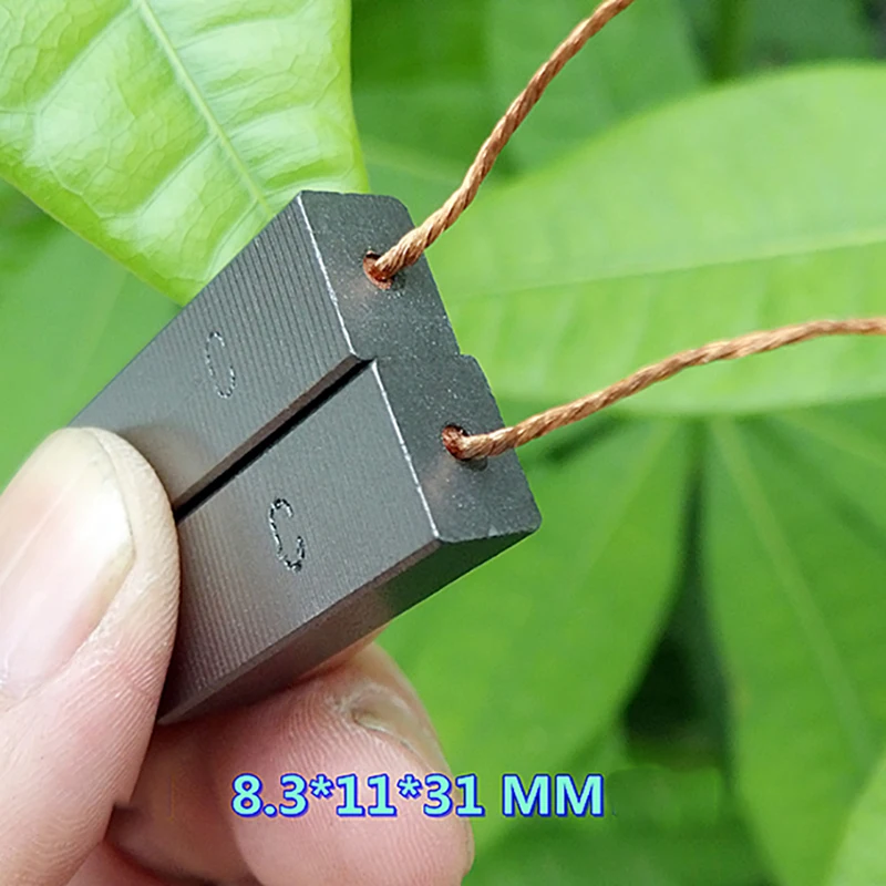 2pcs 8.3*11*31mm Carbon Brushes For Vacuum Cleaner Motor Electric Motor Brush Replacement power tools Accessories