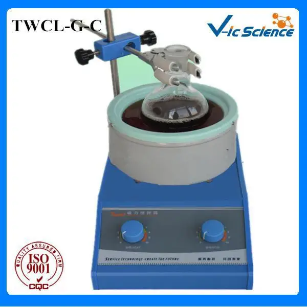 TWCL-G-C-130x60mm Temperature adjustable magnetic Laboratory water bath