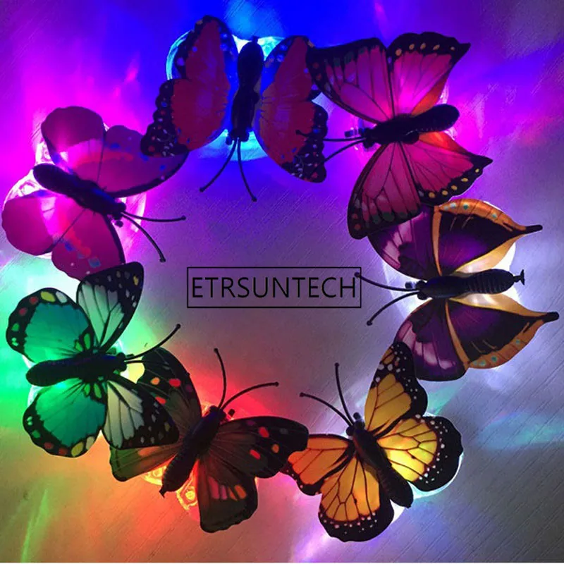 

Girls Women LED Flashing Butterfly Hairpins Glowing Hair Clips Headdress Birthday Party Home Christmas Wedding Decoration