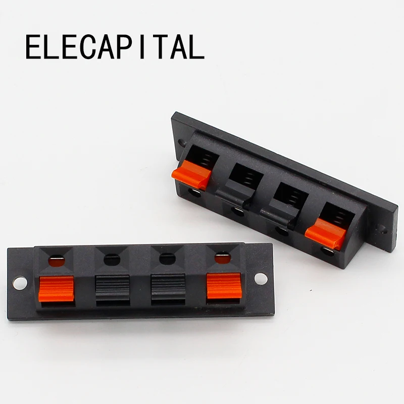 Imc Hot Enkele Rij 4 Pin 4 Positie Speaker Terminal Board Connectors 5 Pcs