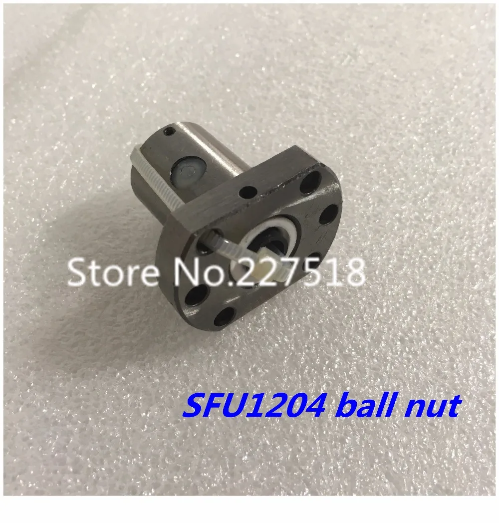 

1pc OD 22mm or 24mm RM1204 SFU1204 ballscrew nut 12mm ball screw single nut for 1204 nut housing bracket CNC DIY