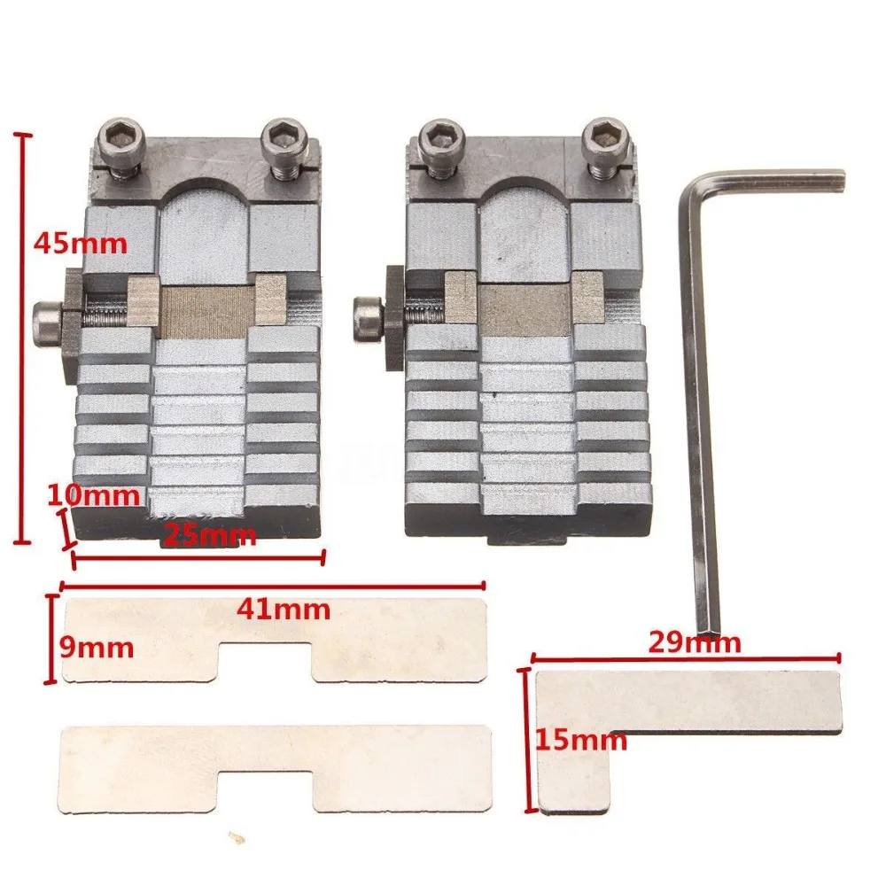 Universal Key Machine Fixture Clamp Parts Locksmith Tools For Key Copy Duplicate Cutter Machine For Special Car Or House Keys