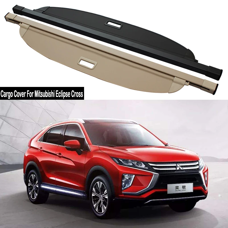 Rear Cargo Cover For Mitsubishi Eclipse Cross 2018 2019 2020 privacy Trunk Screen Security Shield shade Accessories