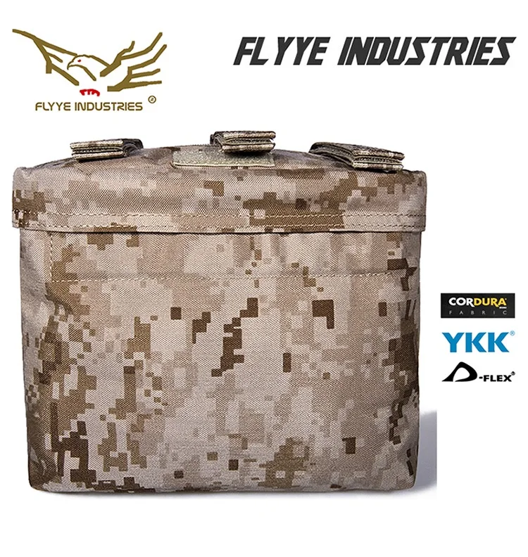 

FLYYE FY-PK-E004 Waterproof Nylon Tactical Drop Leg Bags Tools Bags Pocket Utility Pouch Waist Drop Pouch