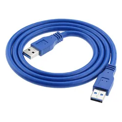 Cable USB 3,0 A USB macho A macho, Cable de extensión M/M tipo A USB 2,0, línea de 0,3 M/0,5 M/1M/1,5 M/1,8 M/3M, alta calidad