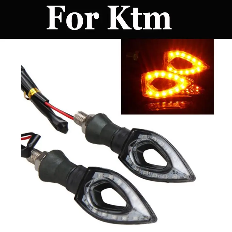 2pcs 12v Turn Signal Lamp Led Turn Signal Light For Ktm 65 85 505 Sx 525 Xc 690 Smc Enduro R Smc R