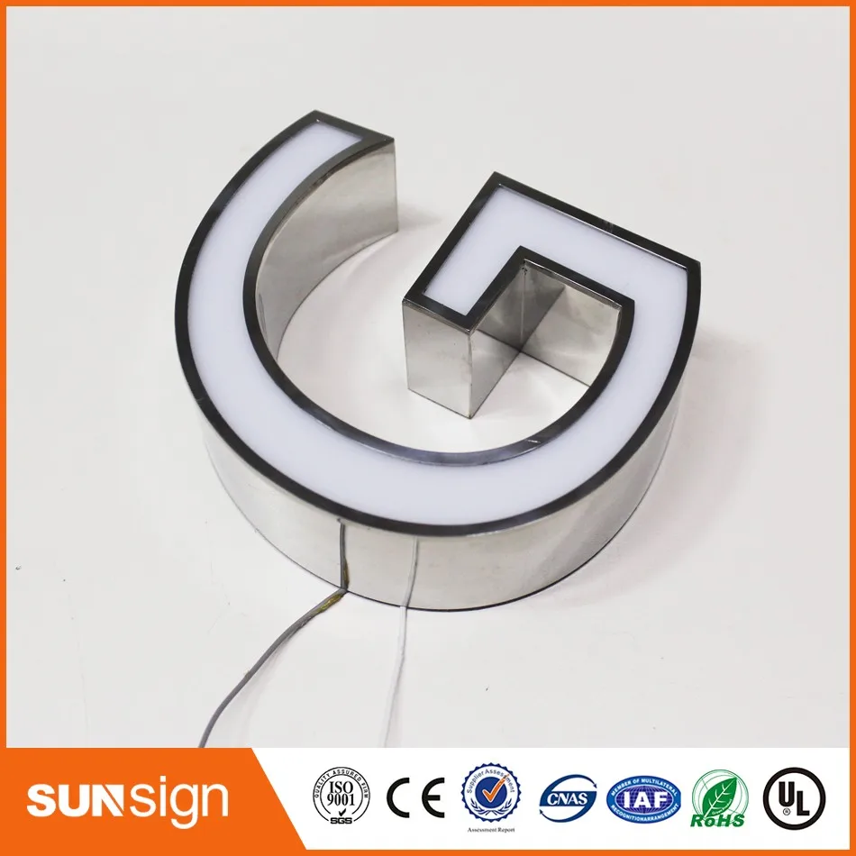 Groothandel Decoratieve Storefront Led Acryl Letters