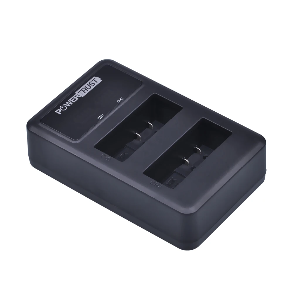 PowerTrust, 1x1500 мАч, телефон с двойным USB-портом и светодиодсветодиодный подсветкой для Nikon D300, D5300, D5200, D5100, D3300, D3200, D3100