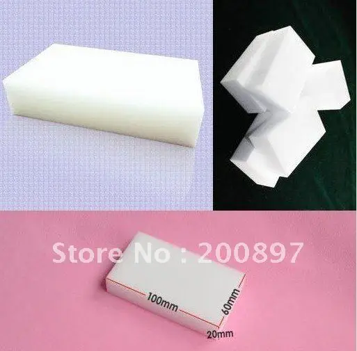 Magic Sponge Eraser Melamine Cleaner,multi-function Cleaning 100x60x20mm 100pcs/lot