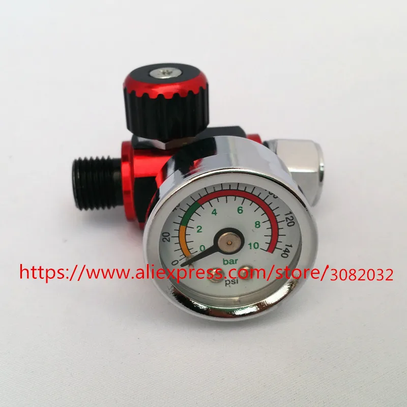 Spray Gun Air Regulator Gauge & Air Spray In-Line Water Trap Filter Tools Paint Spray Gun Regulator Air Filter Air Regulator