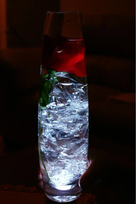 Kitosun 1pc Super Bright  white LED 4inch LED Light Base for Glass Cup Decoration Remote Controlled LED Lights for Wedding Party