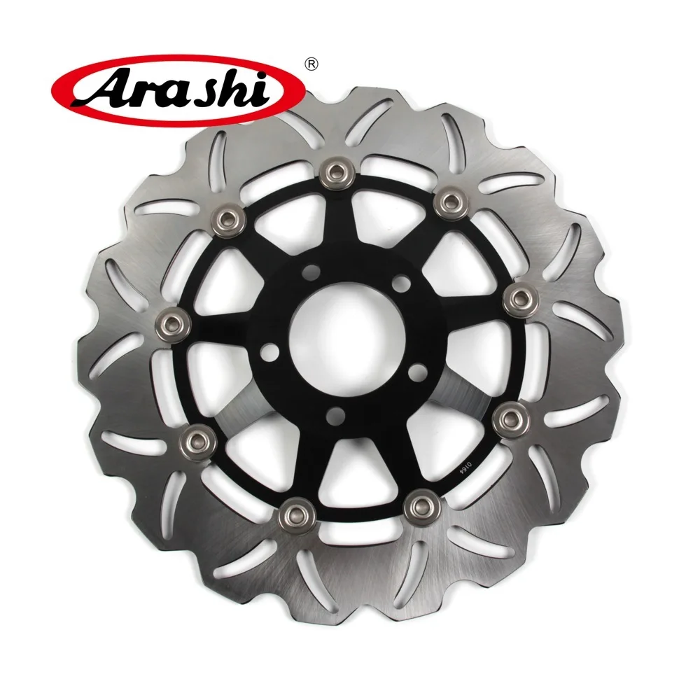 Arashi 1 Pair CNC Floating Front Brake Disc Rotor For SUZUKI GSX 1200 INAZUMA 1999-2003 GSX1200 INAZUMA 1999 2000 2001 2002 2003